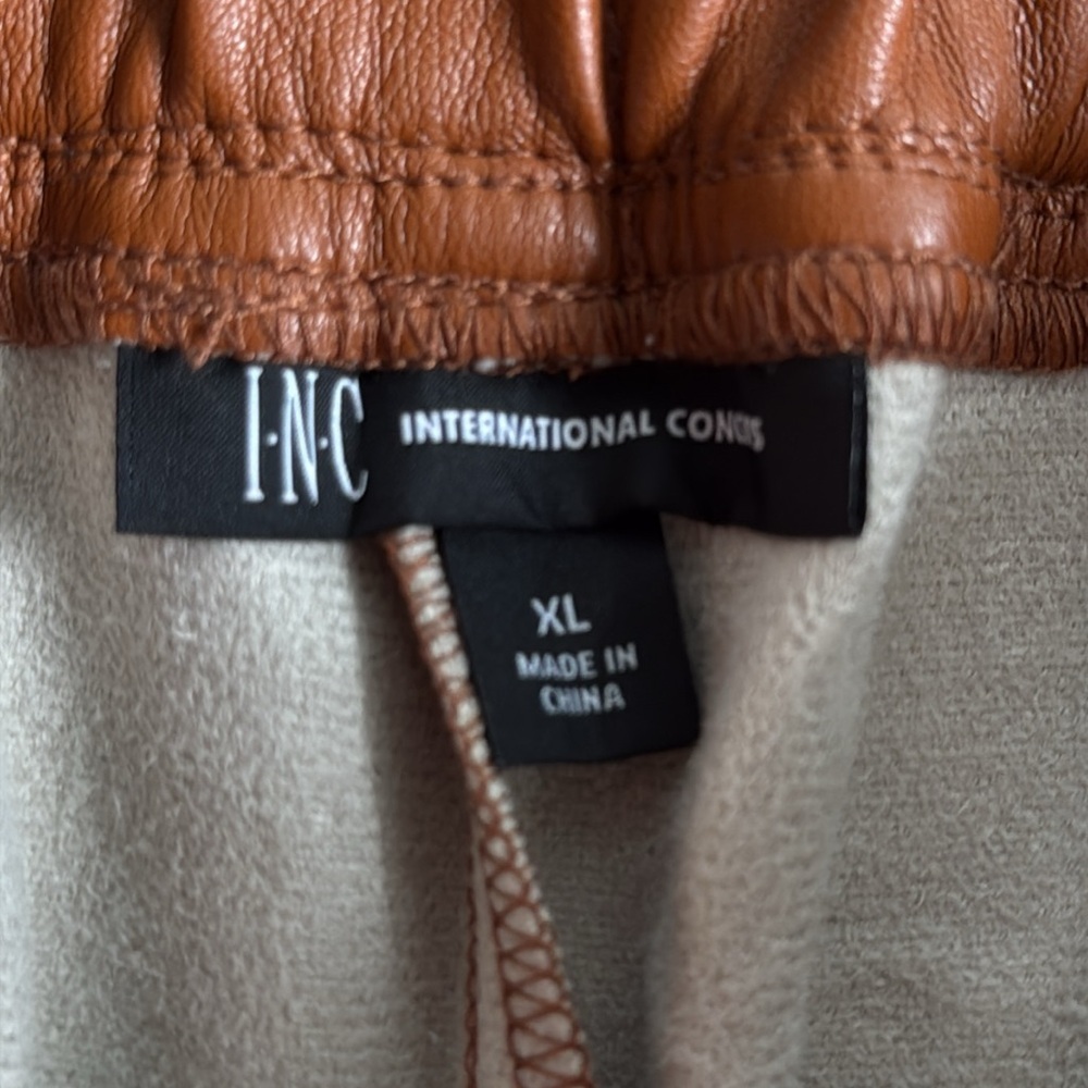 I.N.C. | Faux Leather Jogger Pants - Picture 4 of 10